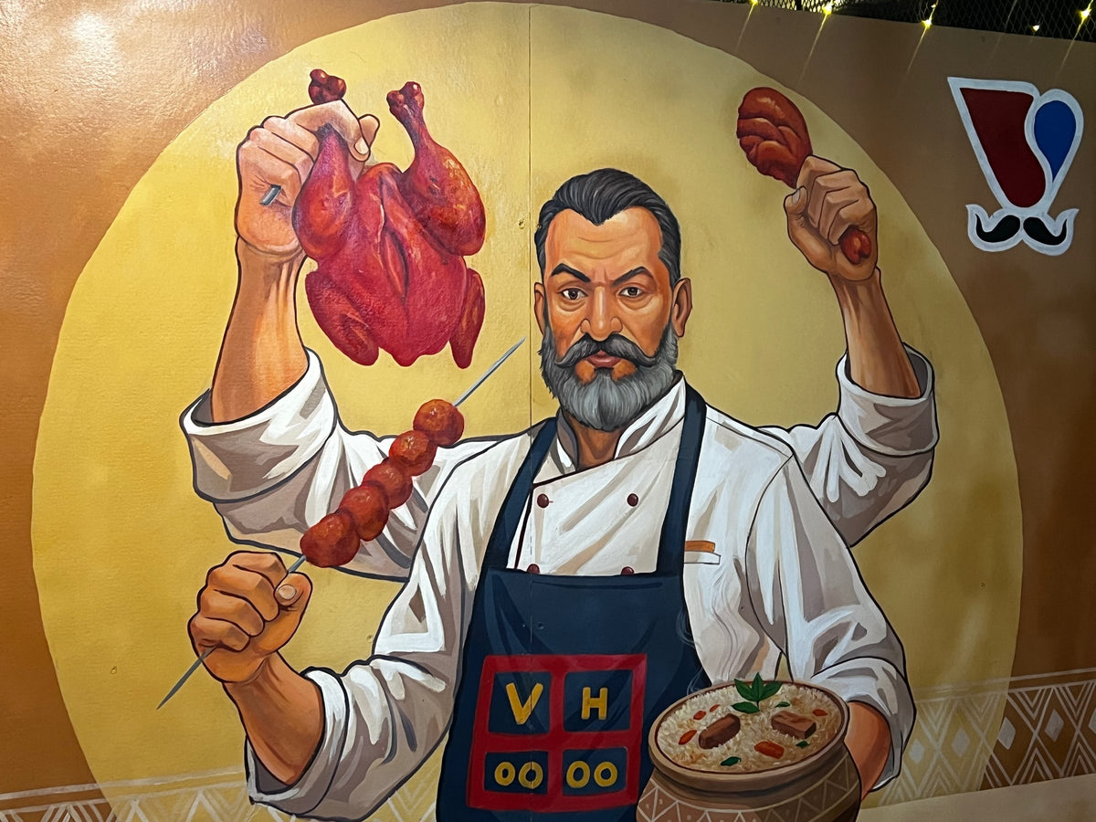 the chef, in the room
