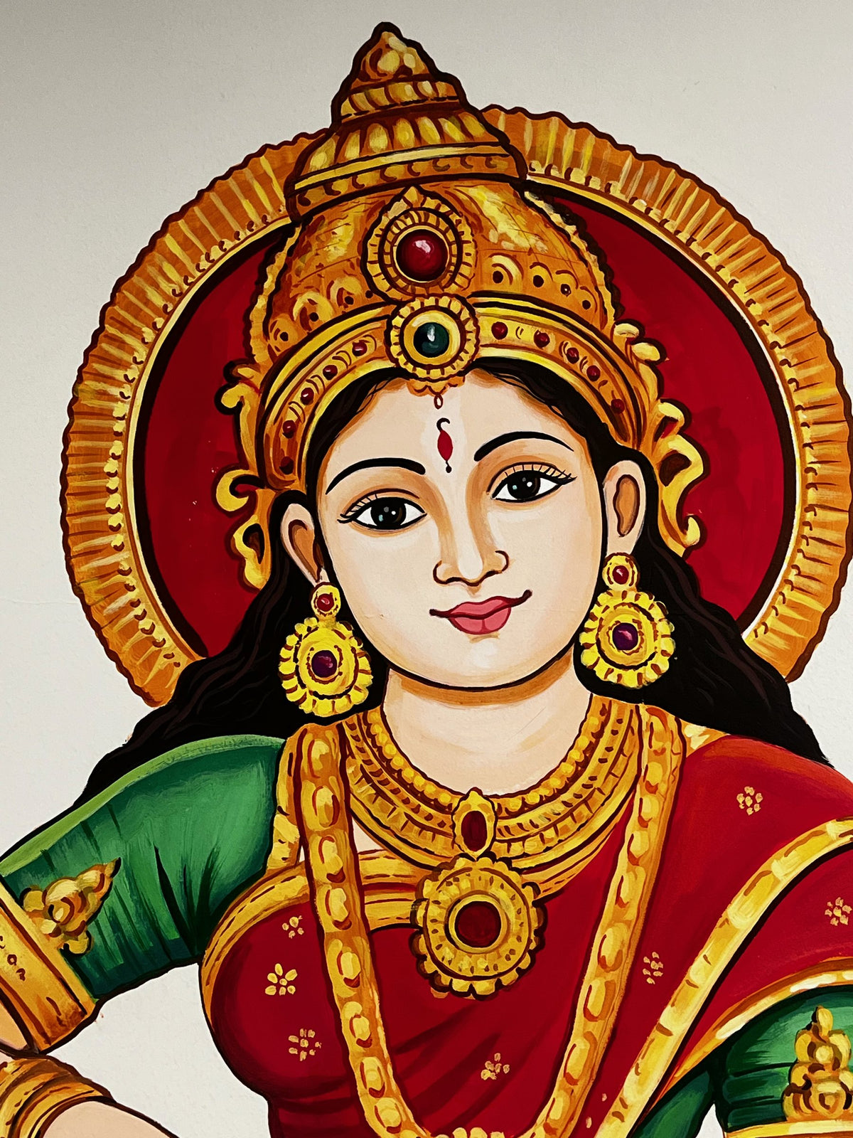 painted by hand