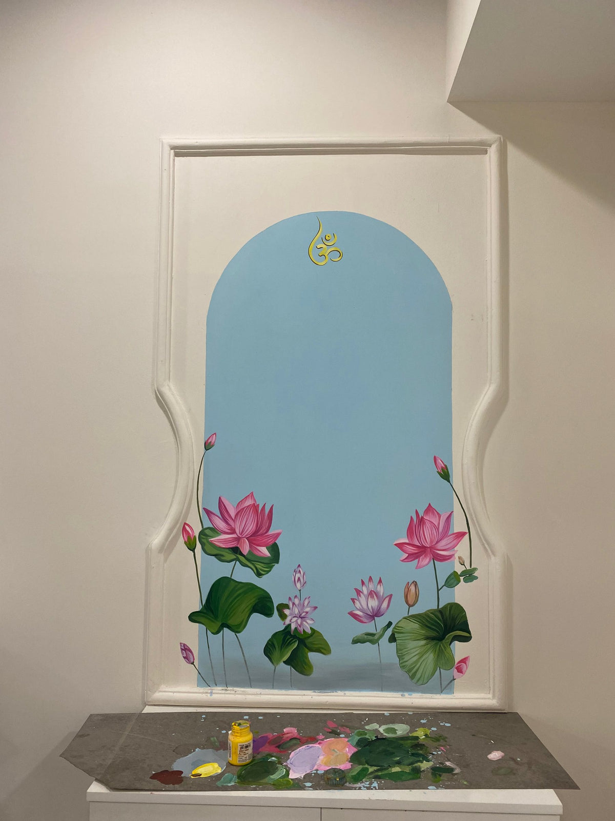 lotus in the niche